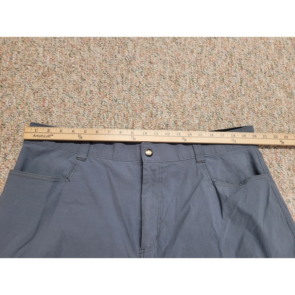 Orvis Shorts Mens 40 Grey Tech Cargo Utility Outdoors Camping Hiking Fishing - Picture 3 of 9